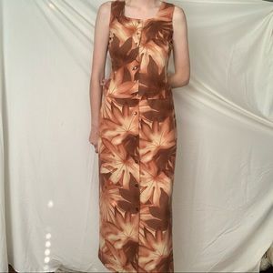 Vintage 2 piece skirt and top set.